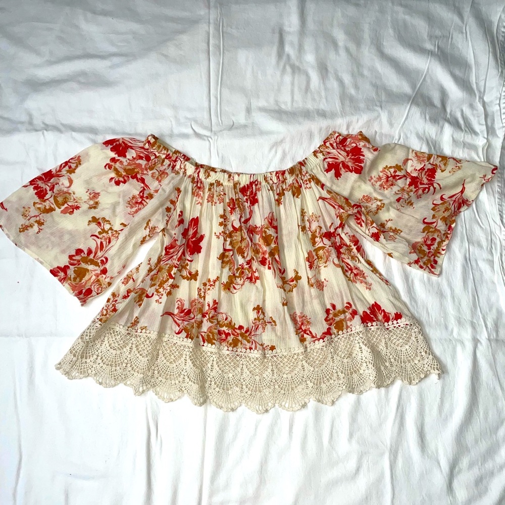 Audrey 3+1 Off the Shoulder Top